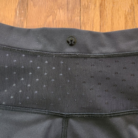 Lululemon Just Breathe Black High Waist Mesh Leggings - Picture 4 of 10
